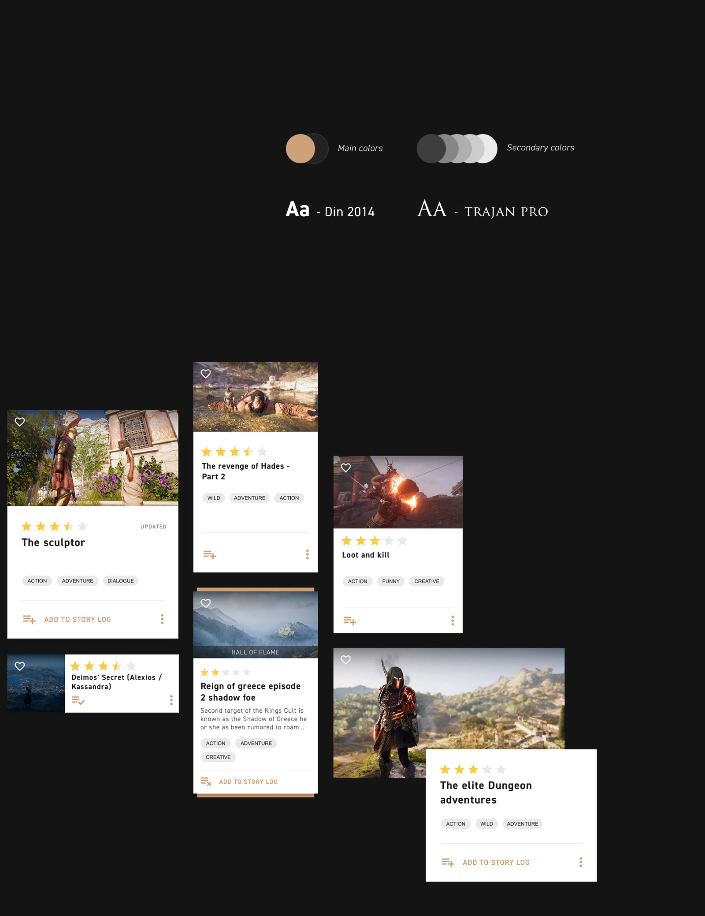 Clean and minimalist graphic identity supporting readability and focus